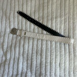 VINTAGE White Womens Guess Belt